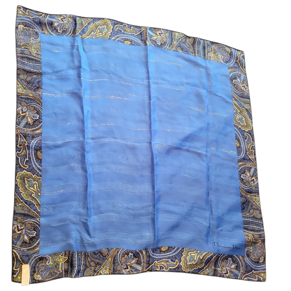 Vintage Christian Dior Silk Scarf